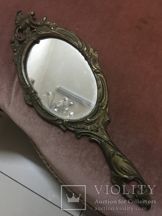 Ручное зеркало, Франция, начало 20-го века, фото №2