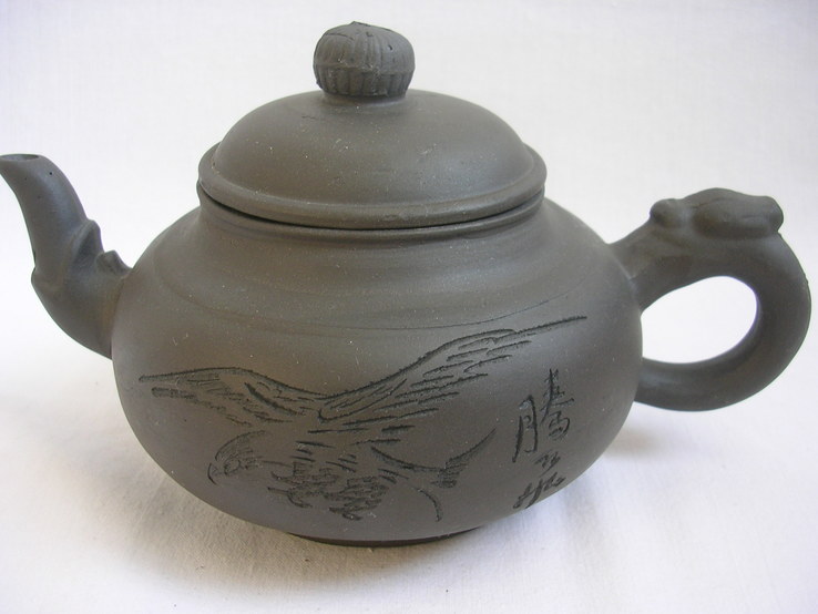 Глиняный чайник заварник, фото №2