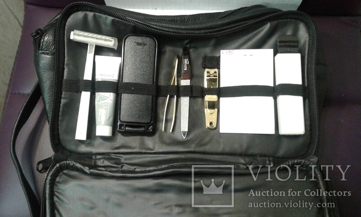 Мужская сумка косметички с маникюрным набором золингер, фото №3