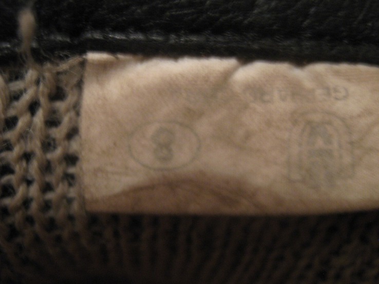 Армейские оригинальные перчатки кожа+утеплитель (демисезонные) Австрия р.8 (лот №21), фото №7