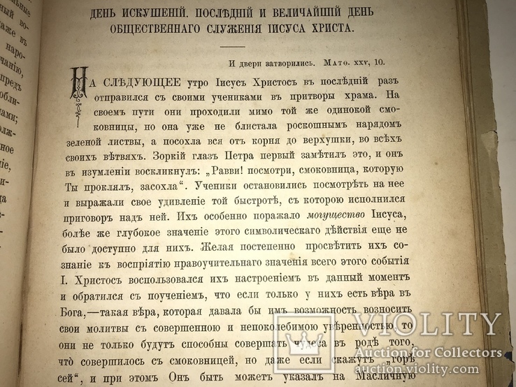 1893 Жизнь Иисуса Форрата с прекрасными иллюстрациями, фото №8