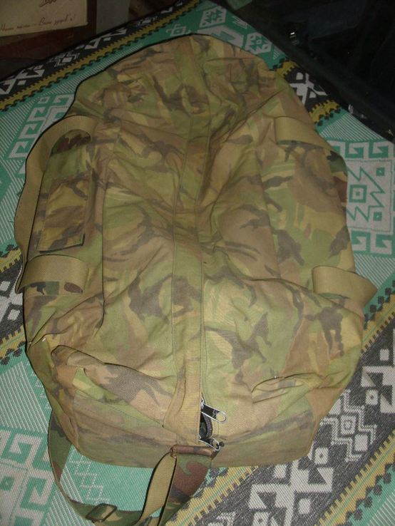 Транспортная сумка-рюкзак 100L камуфляж DPM армия Голландии/Нидерланды. Лот №40, фото №3