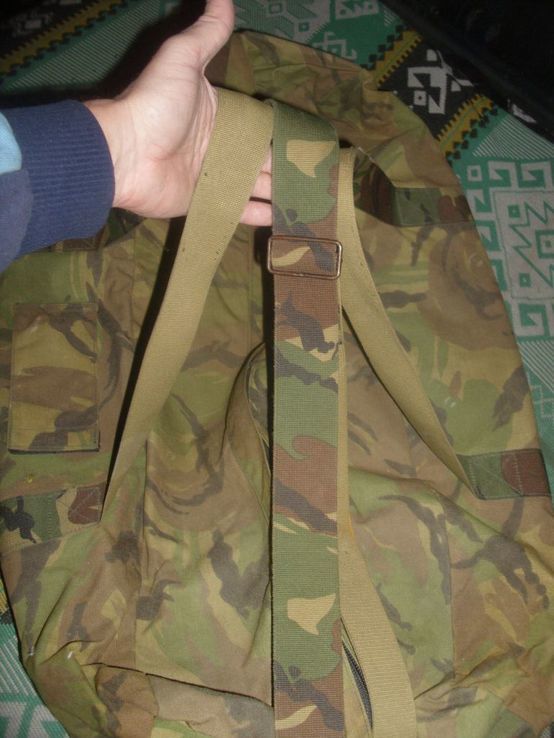 Транспортная сумка-рюкзак 100L камуфляж DPM армия Голландии/Нидерланды. Лот №40, фото №6
