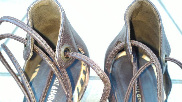 Босоножки (сандалии) туфли Rudi &amp; Harald Nielsoen р-р. 39-й (25.5 см), photo number 9