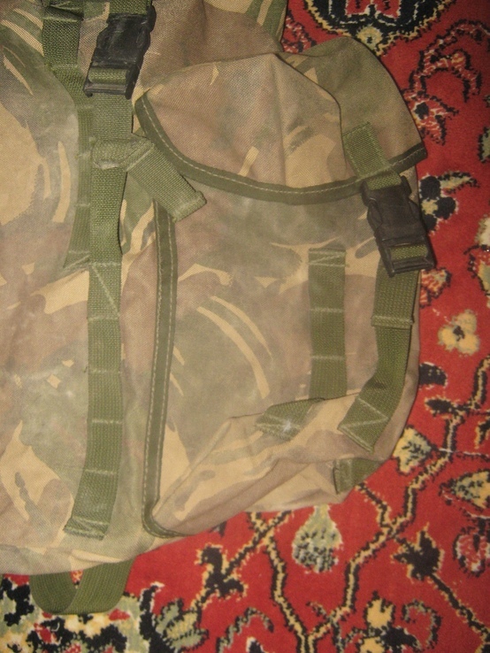 Оригинальный патрульный рюкзак. Камуфлированный (вудленд) DPM армии Британии. Б/у #2, photo number 4