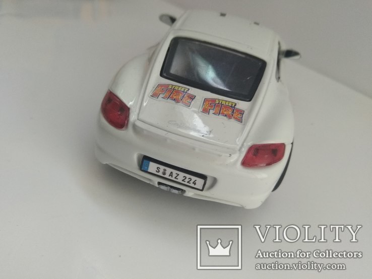 Porsche cayman 1/32 Burago, фото №5