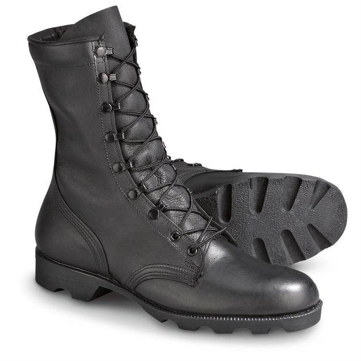 Армейские ботинки US Combat Boots. Берцы США водонепроницаемые. Большой размер 14XW (р.47), фото №2