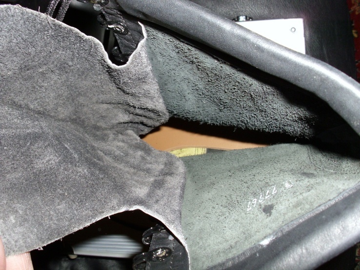 Армейские ботинки US Combat Boots. Берцы США водонепроницаемые. Большой размер 14XW (р.47), фото №11