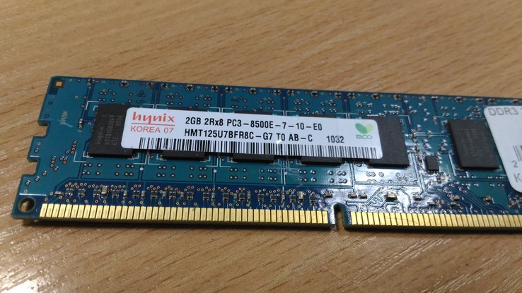 Оперативная память для ПК DDR3 2GB ECC, photo number 3