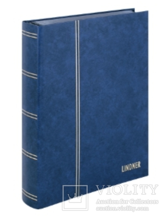 Кляссер серии Standard с 48 чёрными листами. 1169 - B. Синий., фото №3