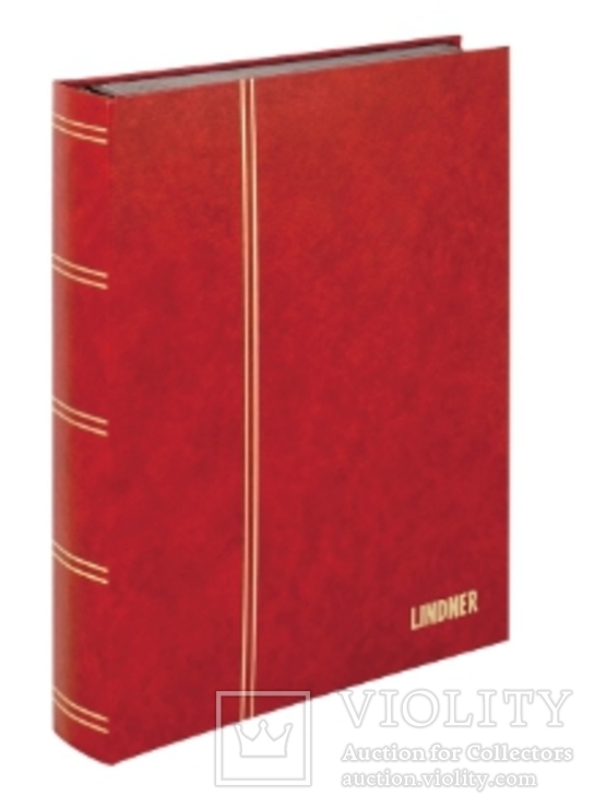 Кляссер серии Standard с 48 чёрными листами. 1169 - R. Красный., фото №3