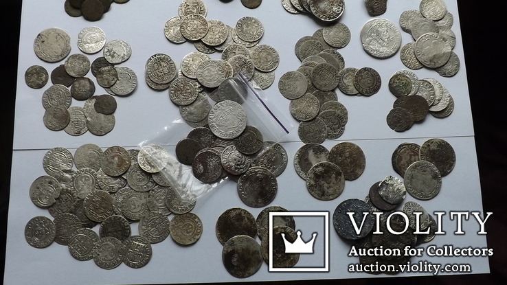  средневековые монеты 434 штуки, фото №2