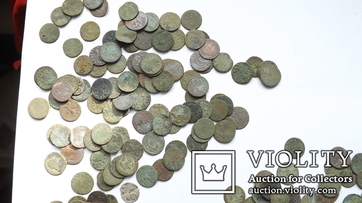 средневековые монеты 434 штуки, фото №13