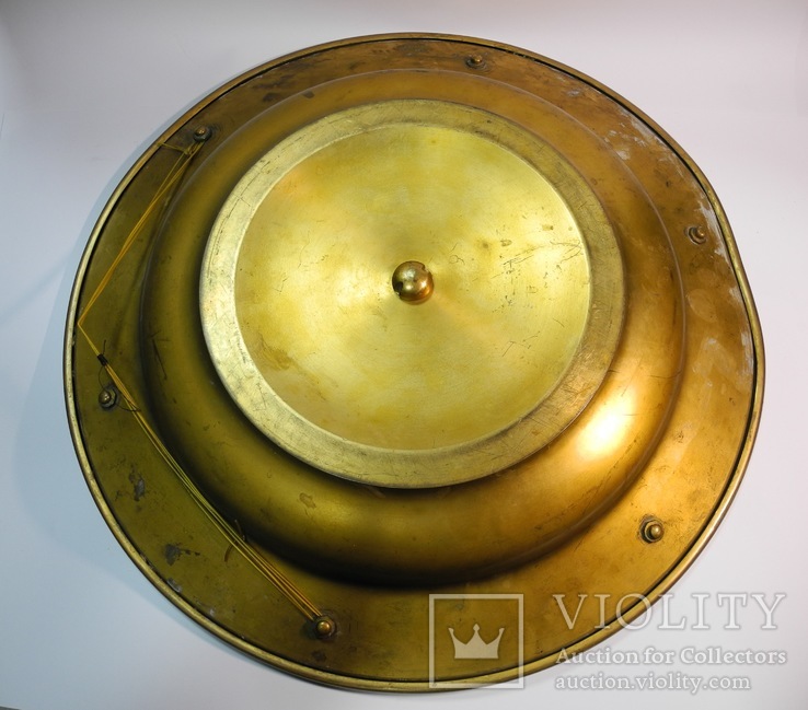 Старинная Большая Настенная Тарелка ( Морская тематика ) диаметр 45 см., фото №12