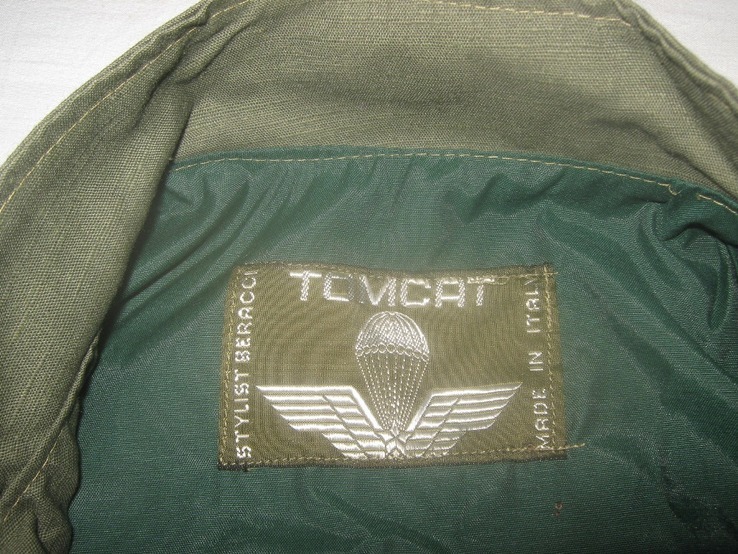 Куртка милитари олива Tomcat (Италия) р.52. Куртка-бомбер МА-1 новая, фото №10