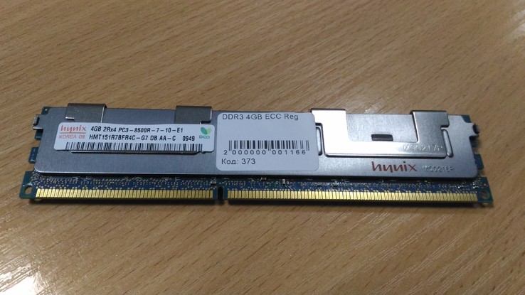 Оперативная память для ПК DDR3 4GB ECC Reg, фото №2