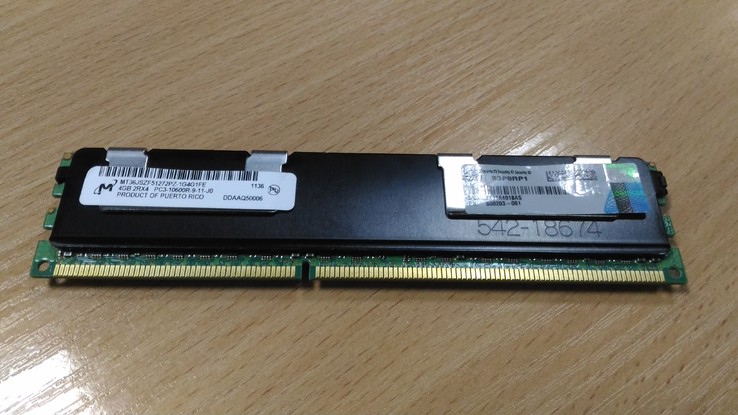 Оперативная память для ПК DDR3 4GB ECC Reg, photo number 2