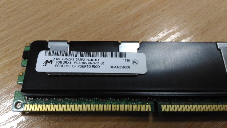 Оперативная память для ПК DDR3 4GB ECC Reg, photo number 3