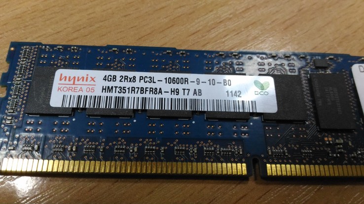 Оперативная память для ПК DDR3 4GB ECC Reg, фото №3
