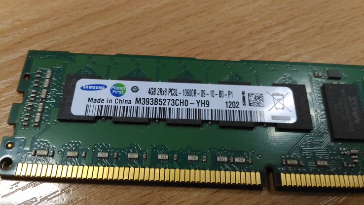 Оперативная память для ПК DDR3 4GB ECC Reg, photo number 3