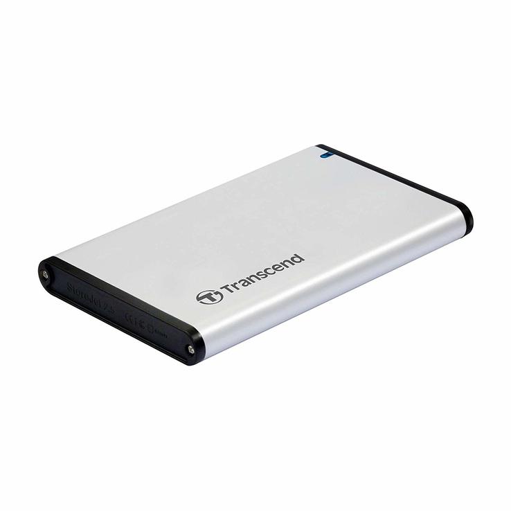 Внешний карман Transcend StoreJet 25S3 для 2.5" HDD/SSD USB 3.1 Aluminum (TS0GSJ25S3), photo number 4