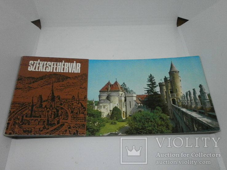 Буклет с открытками Видами города Секешфехервар, Венгрия, фото №2