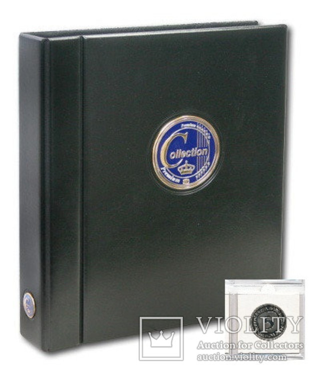 Альбом для монет в холдерах Safe Professional A4 Premium Collections. Черный