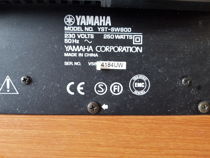 Сабвуфер Yamaha YST-SW800 Хорошее состояние (800 Вт) Мощный, photo number 12