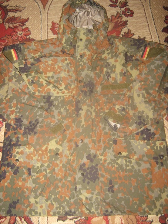 Куртка/парка камуфляж Flecktarn (Бундес). Мембрана Gore-Tex №24-2 р.48-50, photo number 2