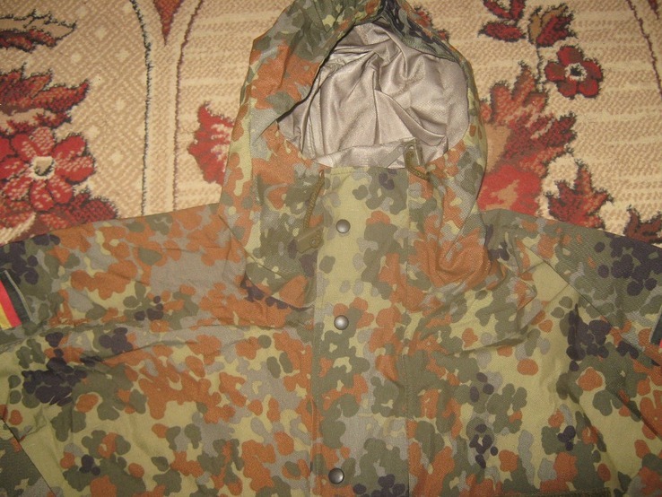 Куртка/парка камуфляж Flecktarn (Бундес). Мембрана Gore-Tex №24-2 р.48-50, фото №3