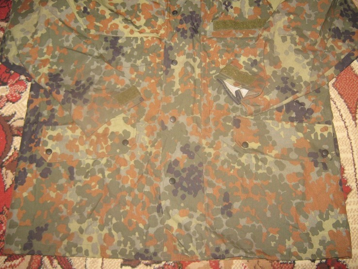 Куртка/парка камуфляж Flecktarn (Бундес). Мембрана Gore-Tex №24-2 р.48-50, фото №4