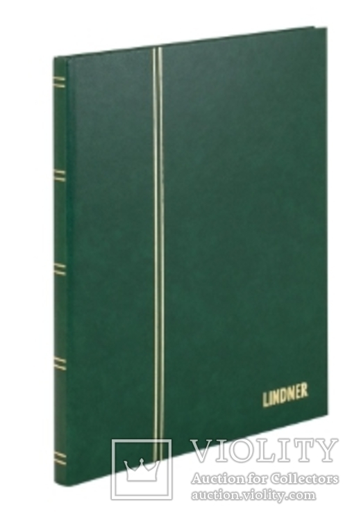 Кляссер серии Standard с 16 белыми страницами 230mm Х 305mm Х 15mm. 1160 - G. Зелёный., фото №2