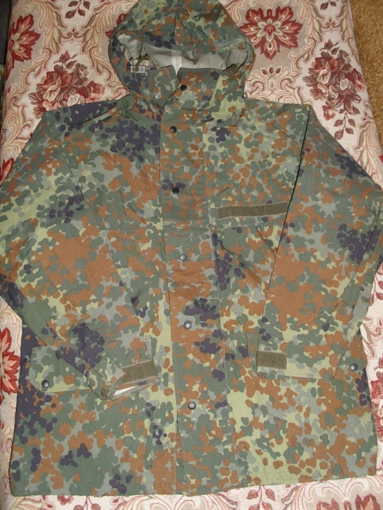 Куртка/парка камуфляж Flecktarn (Бундес). Мембрана Gore-Tex №36-2 р.44-46, photo number 2