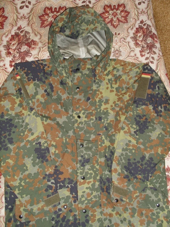 Куртка/парка камуфляж Flecktarn (Бундес). Мембрана Gore-Tex №34-2 р.44-46, photo number 3