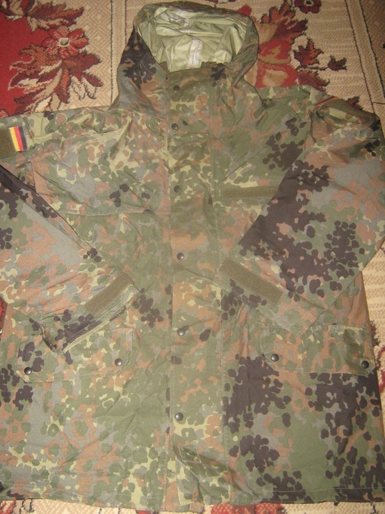 Куртка/парка камуфляж Flecktarn (Бундес). Мембрана Gore-Tex №27-2 р.48-50, фото №2