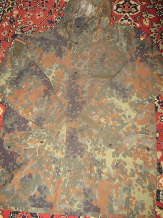 Куртка/парка камуфляж Flecktarn (Бундес). Мембрана Gore-Tex №21-2 р.52-54, фото №2