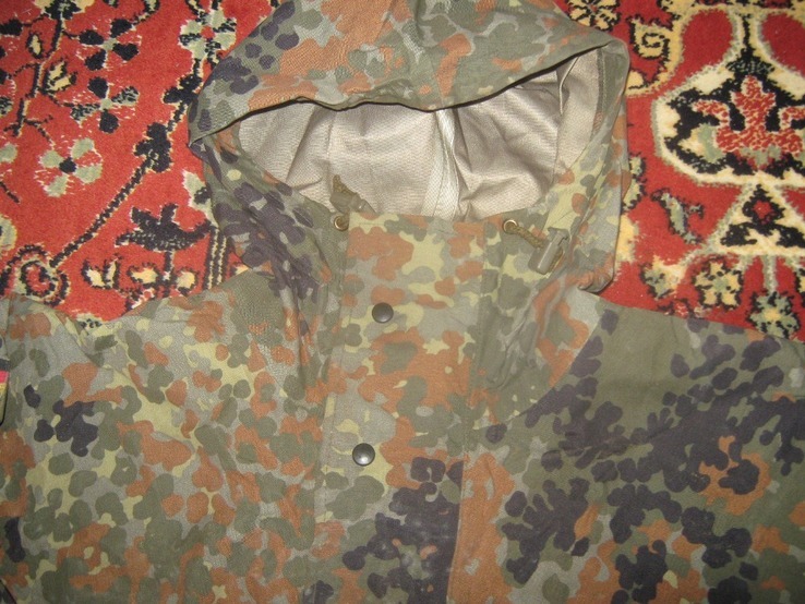 Куртка/парка камуфляж Flecktarn (Бундес). Мембрана Gore-Tex №19-2 р.52-54, photo number 3