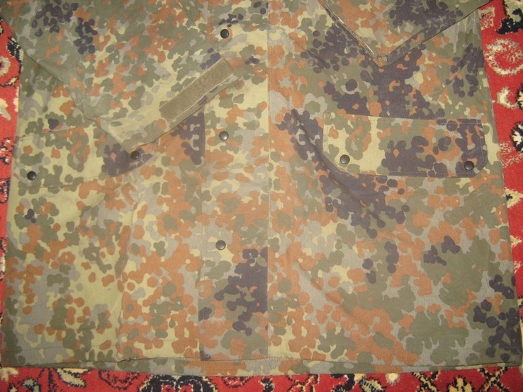 Куртка/парка камуфляж Flecktarn (Бундес). Мембрана Gore-Tex №19-2 р.52-54, фото №7