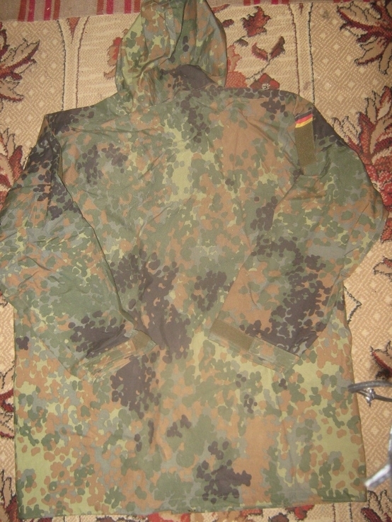 Куртка/парка камуфляж Flecktarn (Бундес). Мембрана Gore-Tex №18-2 р.52-54, фото №8