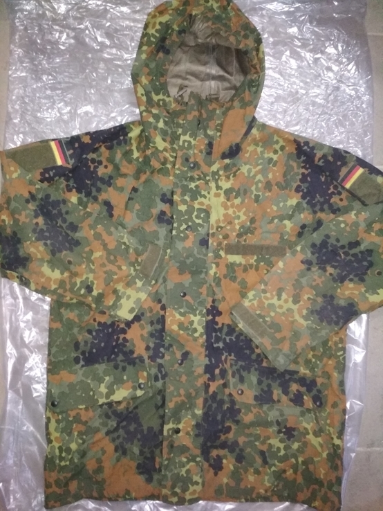 Куртка/парка камуфляж Flecktarn (Бундес). Мембрана Gore-Tex №16-II р.48-50, фото №2