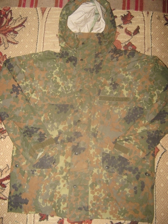 Куртка/парка камуфляж Flecktarn (Бундес). Мембрана Gore-Tex №15-2 р.48-50, photo number 2