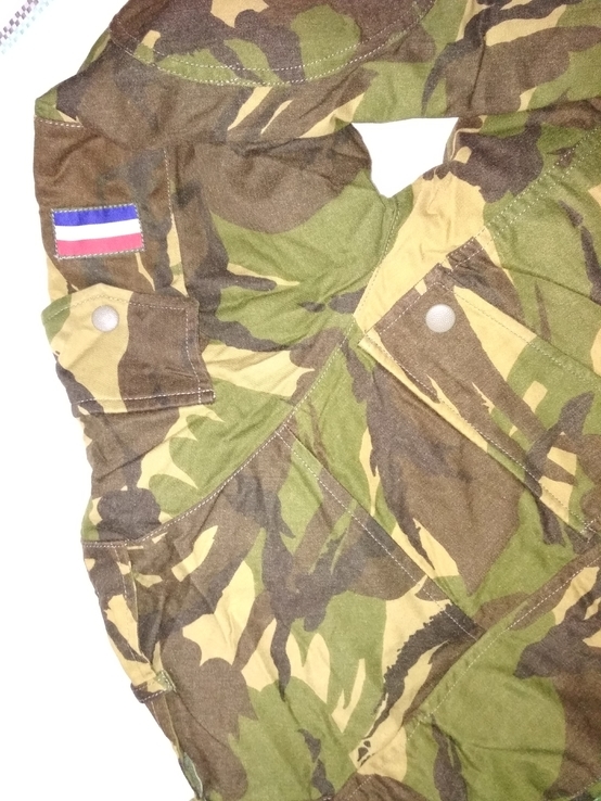 Камуфлированная парка (куртка) DPM армии Нидерландов. Две подстёжки - зимняя+Gore-Tex. №18, фото №4