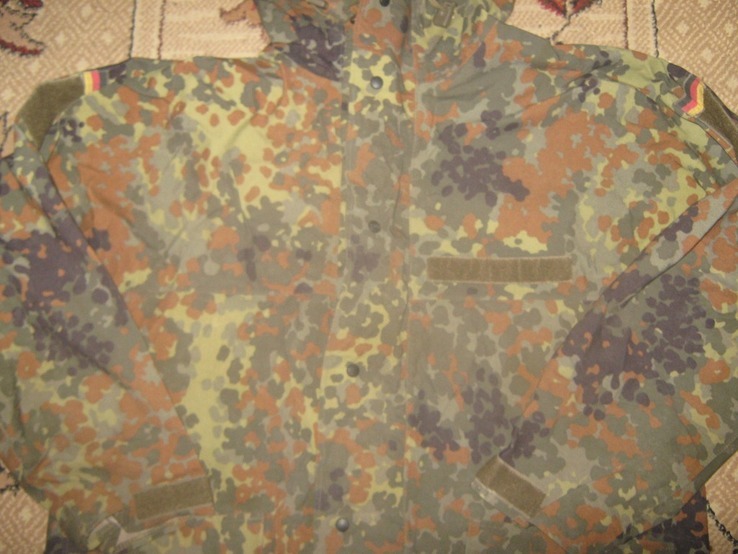 Куртка/парка камуфляж Flecktarn (Бундес). Мембрана Gore-Tex №13-2 р.48-50, фото №6