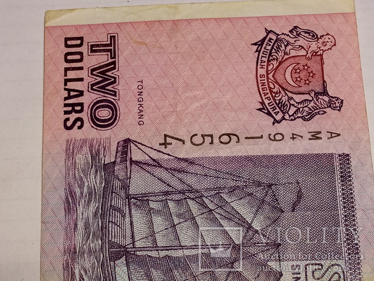 2 доллара Сингапур, фото №9