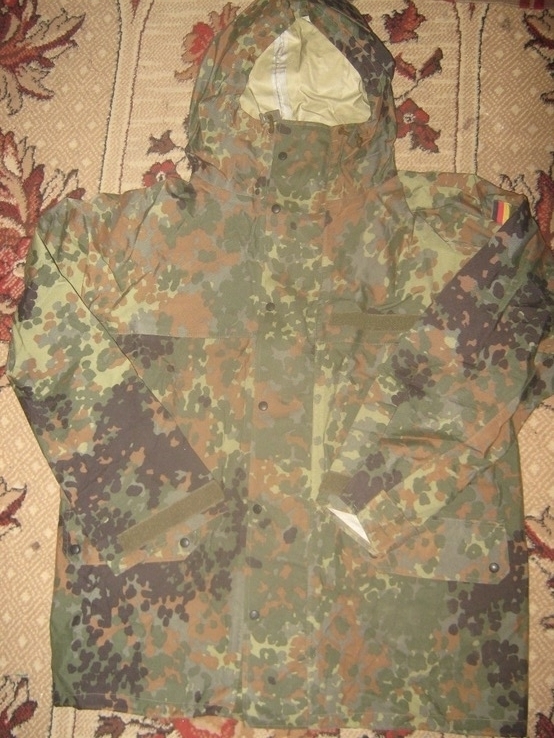 Куртка/парка камуфляж Flecktarn (Бундес). Мембрана Gore-Tex №12-2 р.48-50, фото №2