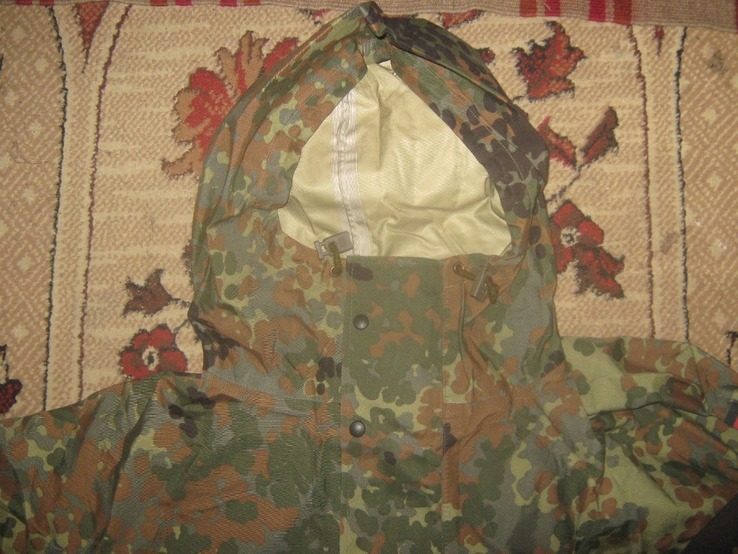 Куртка/парка камуфляж Flecktarn (Бундес). Мембрана Gore-Tex №12-2 р.48-50, фото №3