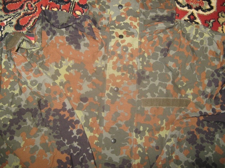 Куртка/парка камуфляж Flecktarn (Бундес). Мембрана Gore-Tex №9-2 р.48-50, photo number 6