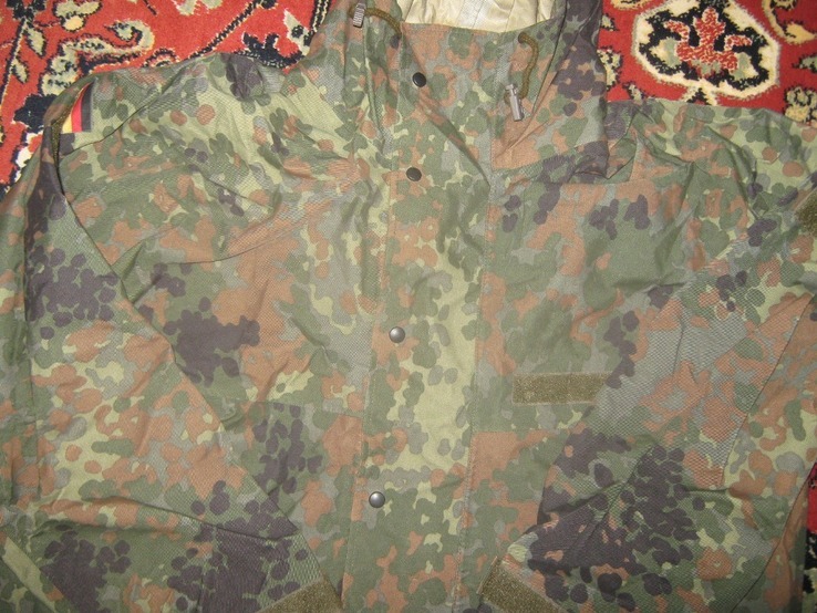 Куртка/парка камуфляж Flecktarn (Бундес). Мембрана Gore-Tex №8-2 р.48-50, photo number 6