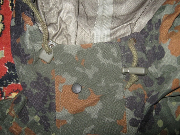 Куртка/парка камуфляж Flecktarn (Бундес). Мембрана Gore-Tex №7-2 р.44-46, numer zdjęcia 4