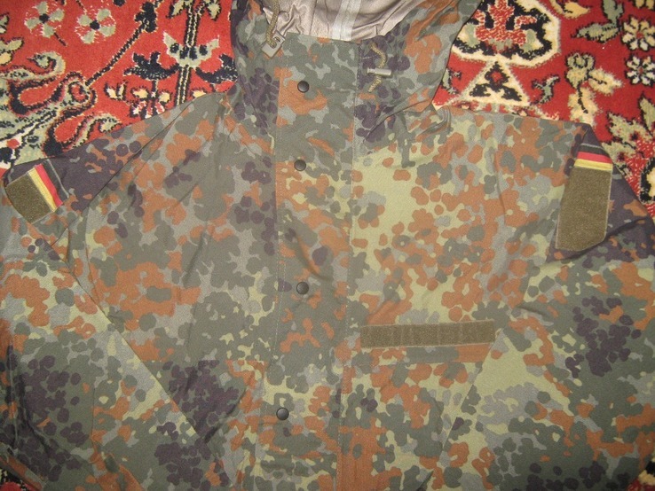 Куртка/парка камуфляж Flecktarn (Бундес). Мембрана Gore-Tex №7-2 р.44-46, фото №6